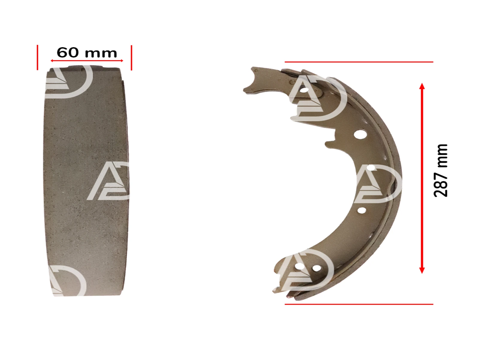 TAİLİFT 2,5 - 3 TON FREN BALATASI