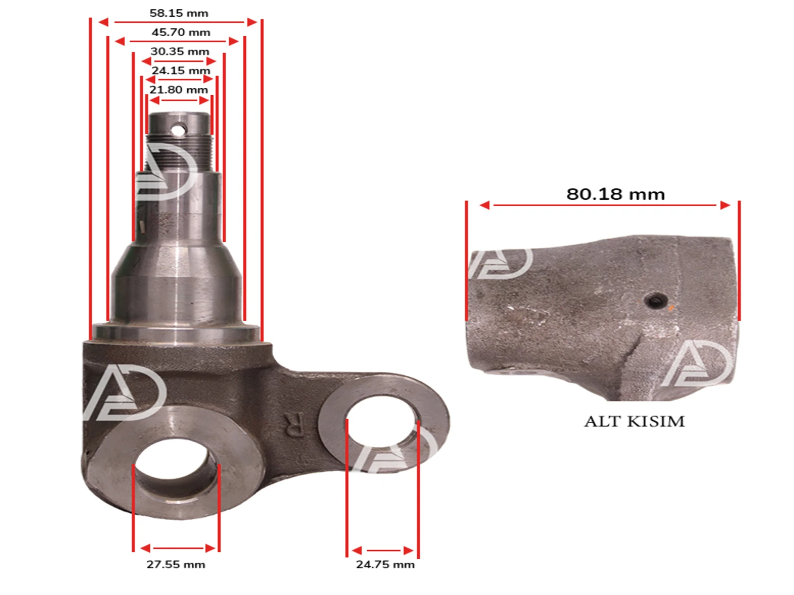 TOYOTA 7-8FD20-30 SAĞ AKSON